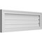 Ekena Millwork Vertical Surface Mount PVC Gable Vent: Functional, w/ 2"W x 1-1/2"P Brickmould Frame, 36"W x 12"H GVPVE36X1202SF - alternate 5